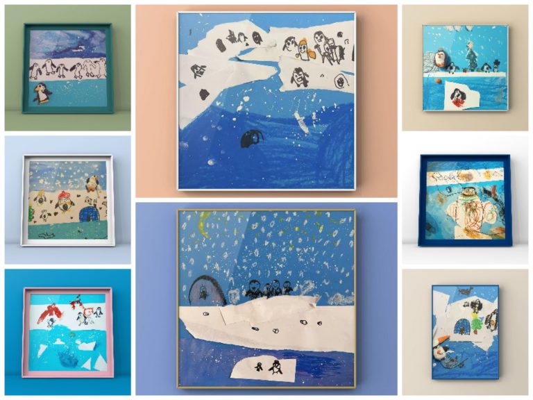 幼儿画画班孩子们的部分作品